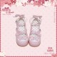 Mademoiselle Pearl Bow Rabbit Shoes(Reservation/4 Colours/Full Payment Without Shipping)